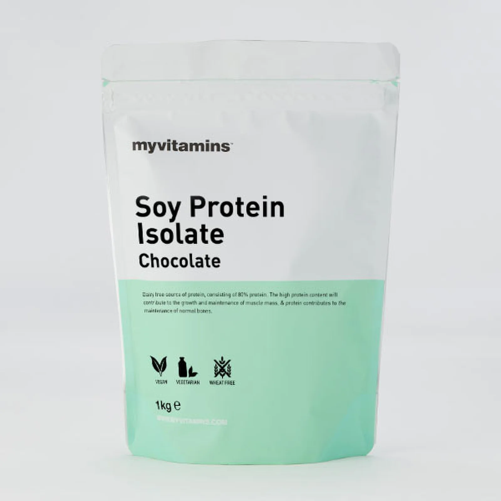 Aislado de Proteína de Soja - 1KG - Bolsa - Chocolate Imagen 1