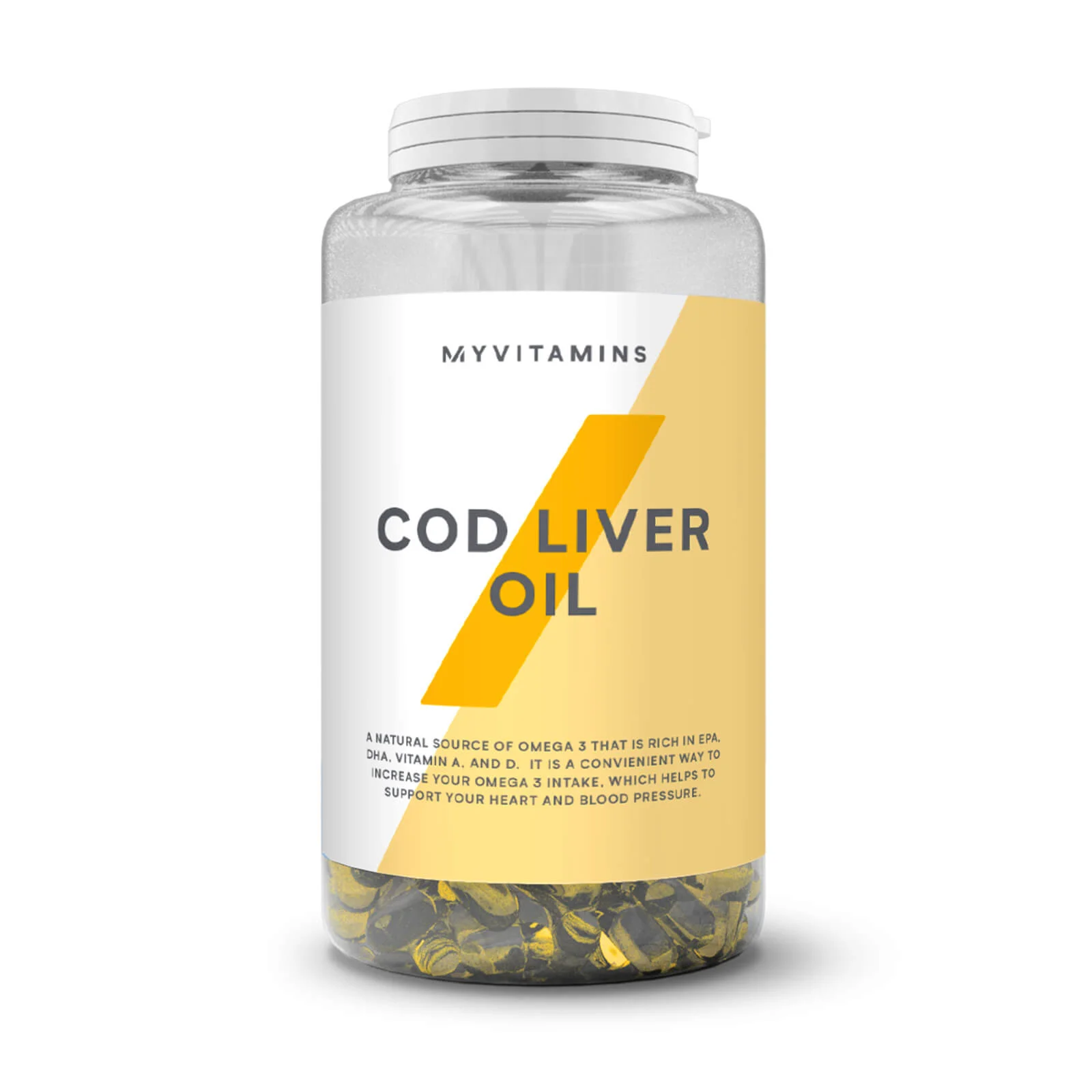 Aceite de hígado de bacalao - 1 Month (60 Capsules) Imagen 1