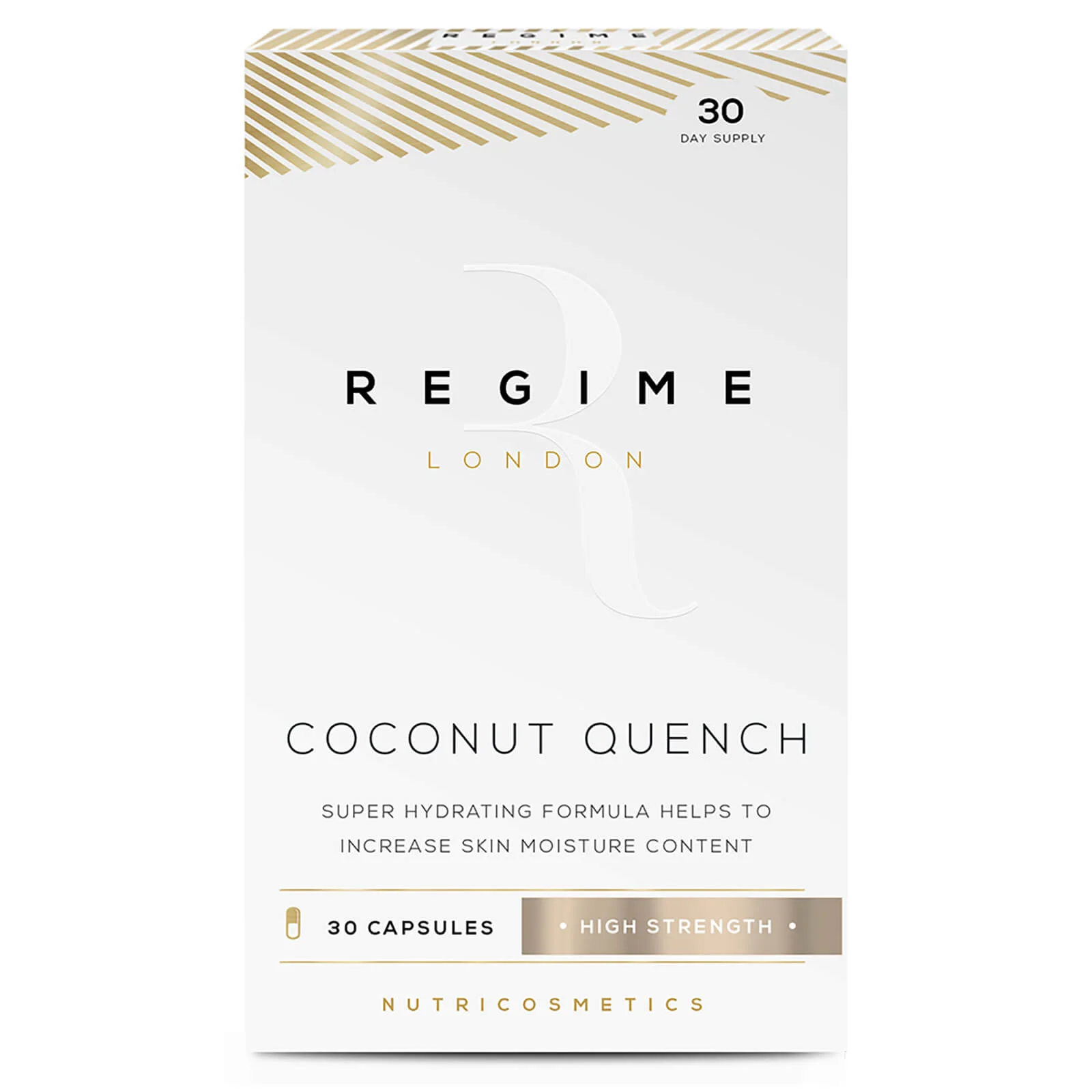 Tratamiento hidratante Coconut Quench de REGIME London - 30 cápsulas Imagen 1