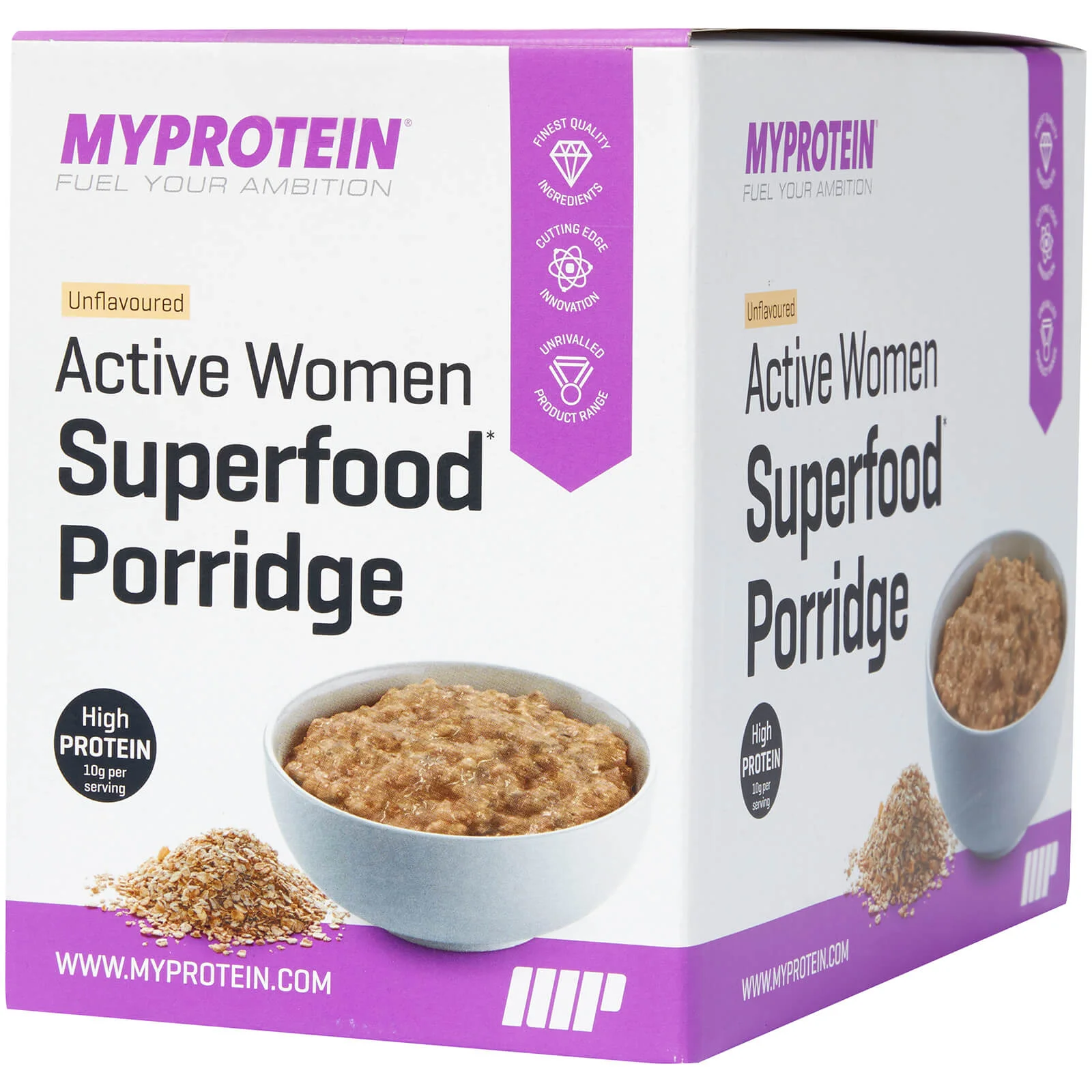 Myprotein Active Women Superfood Porridge - 20 x 40g - Sin Sabor Imagen 1