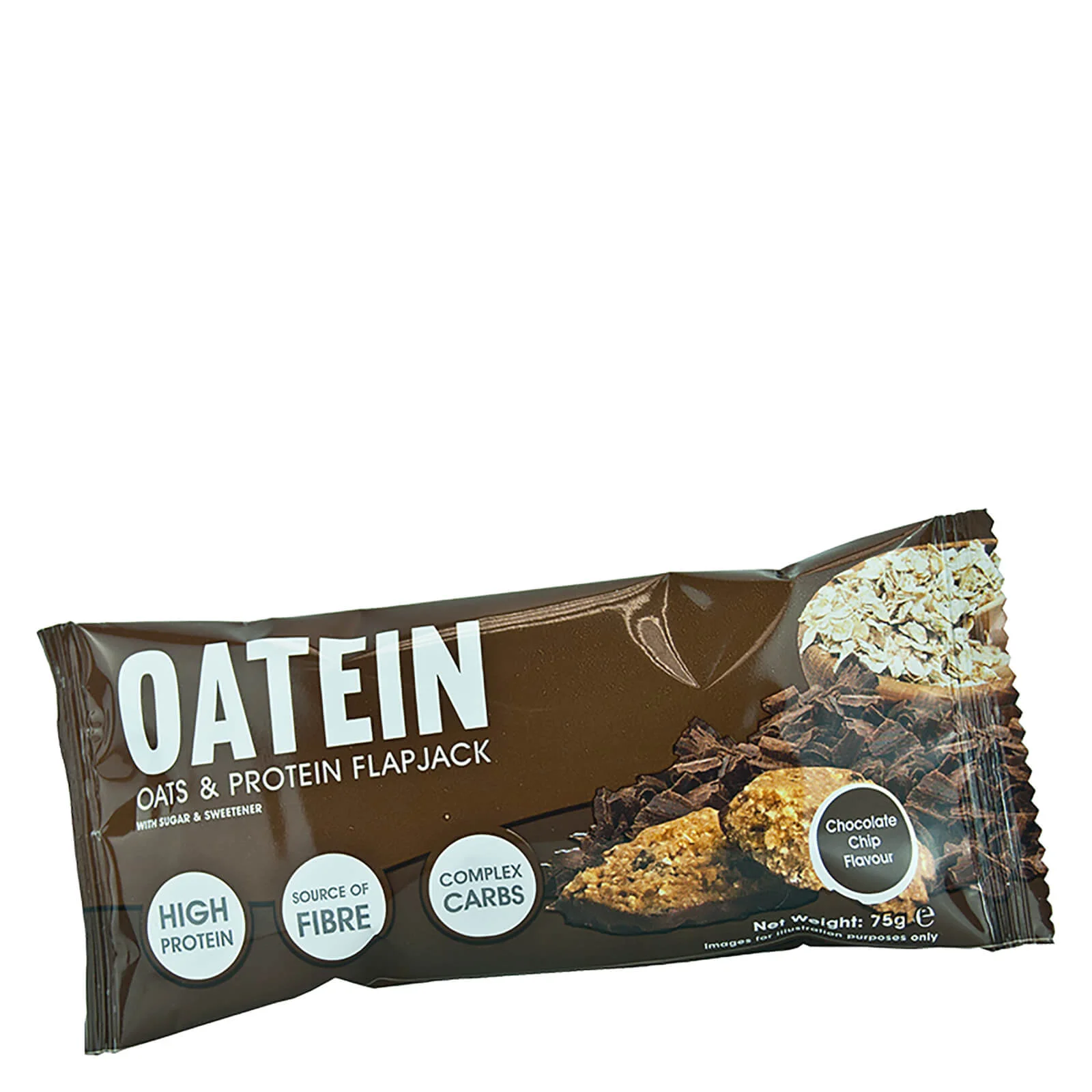 Oatein Chocolate Chip Flapjack Bar - 1barrita Imagen 1