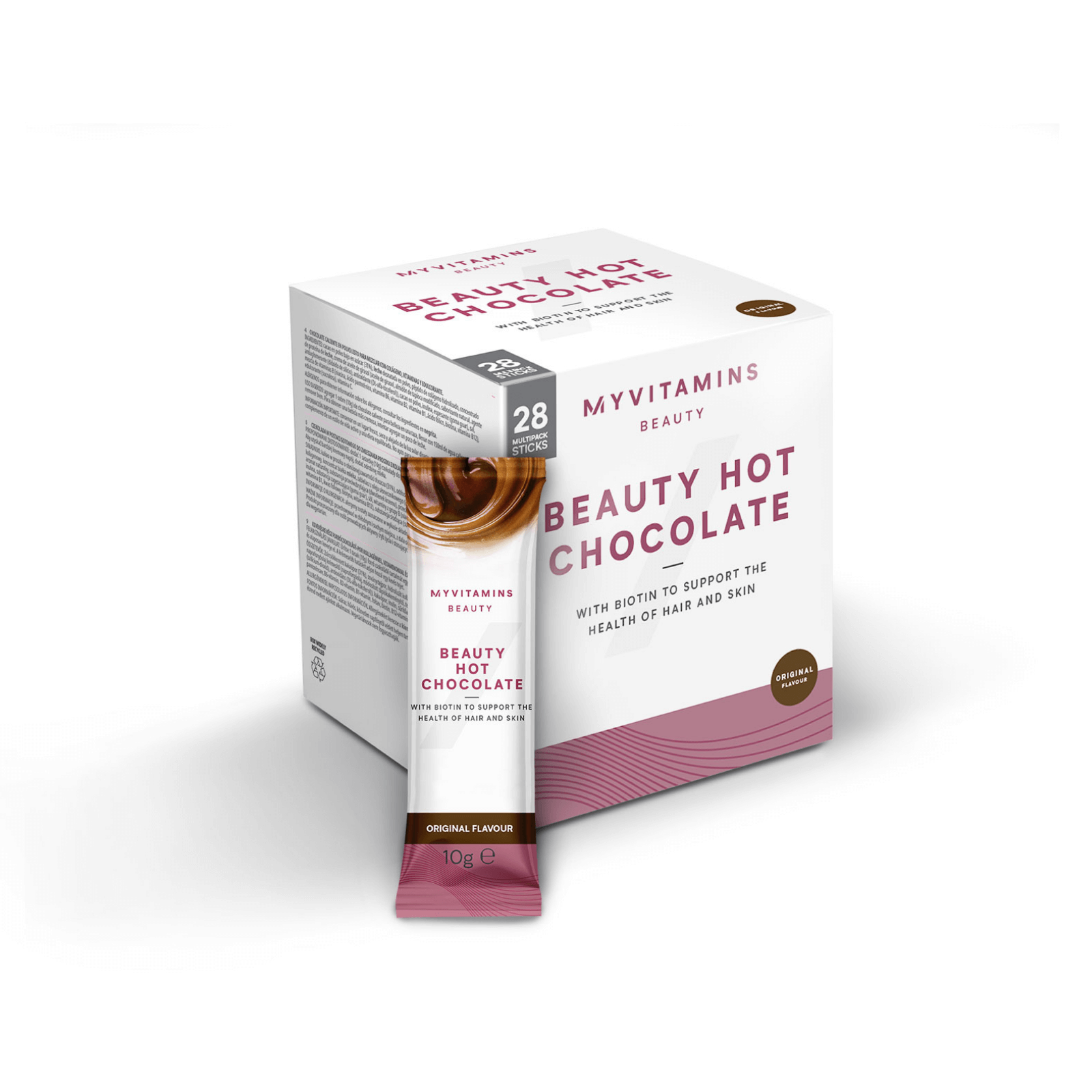 Beauty Hot Chocolate (Stick Pack Box) - 28raciones - Chocolate Imagen 1