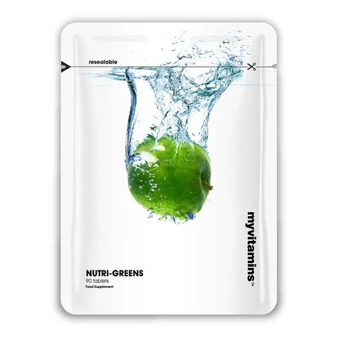 Total Nutri-Greens Tablets - Myvitamins - 90Tabletas - Sin Sabor Imagen 1