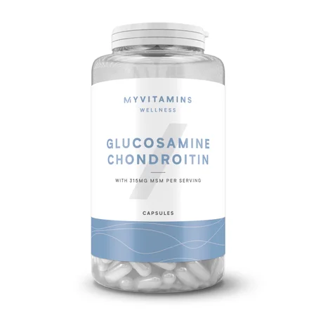 Cápsulas de glucosamina y condroitina