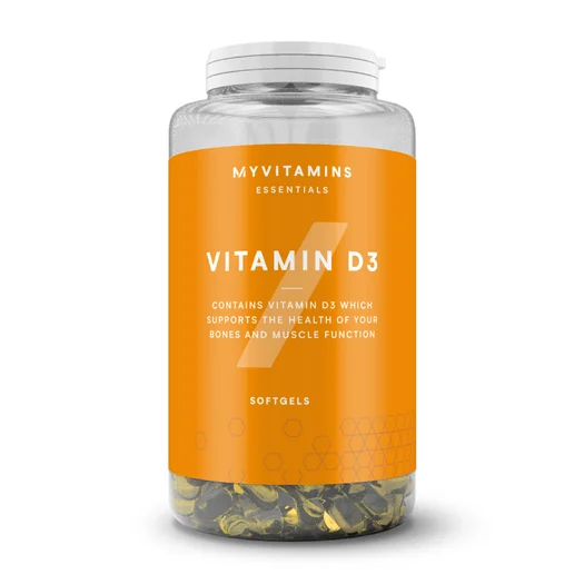 Vitamina D3 - 180Cápsulas de gel - No veganas