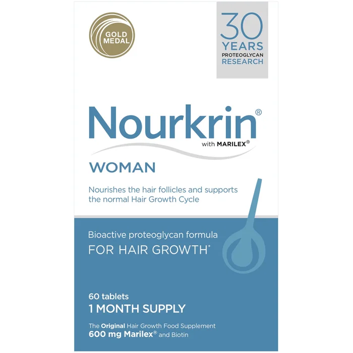 Pack de complementos alimentarios para cabello Nourkrin Woman (60 comprimidos)