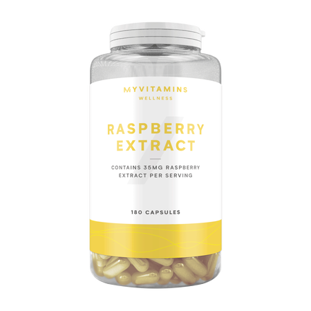 Cápsulas de Extracto de Frambuesa y Colina