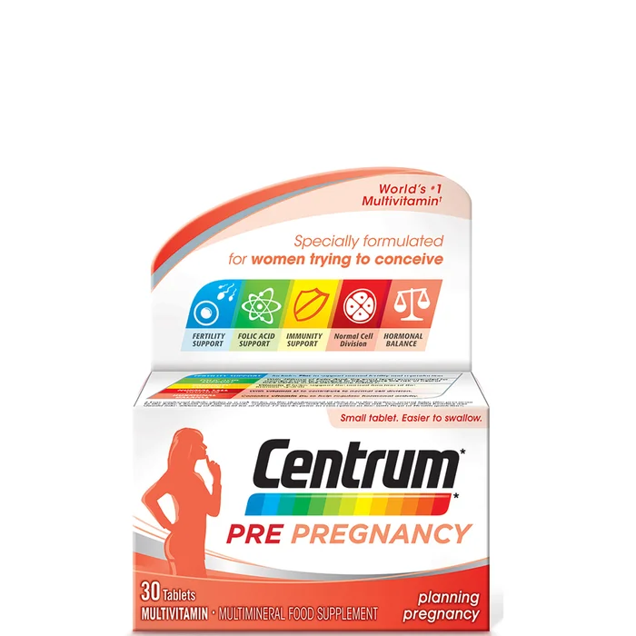 Comprimidos para Antes del Embarazo de Centrum (30 comprimiedos)