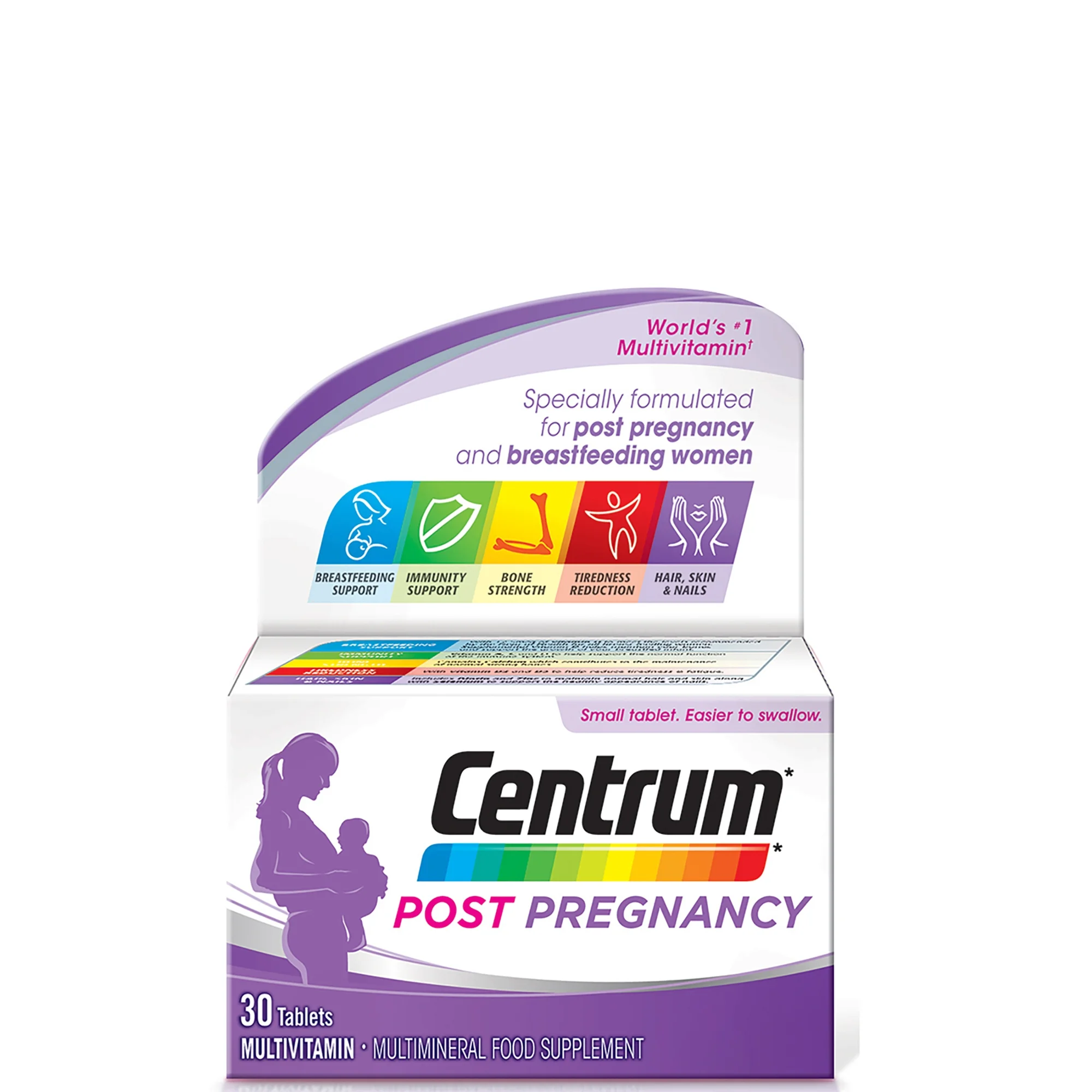 Comprimidos para Después del Embarazo de Centrum (30 comprimiedos) Imagen 1