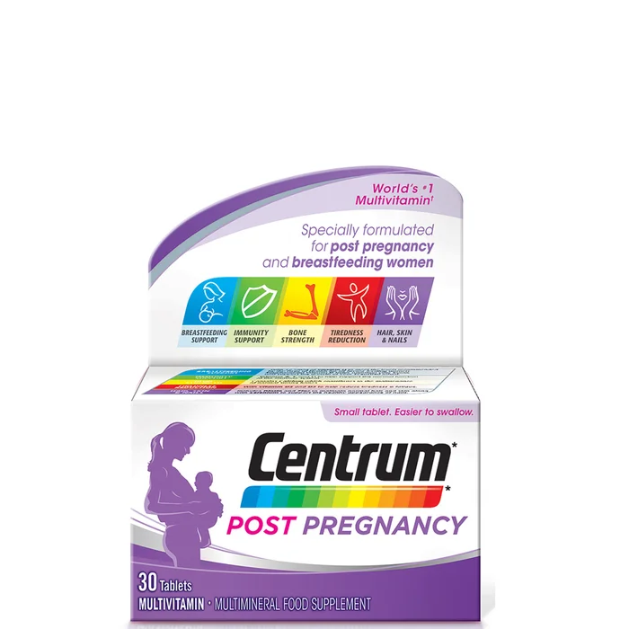 Comprimidos para Después del Embarazo de Centrum (30 comprimiedos)