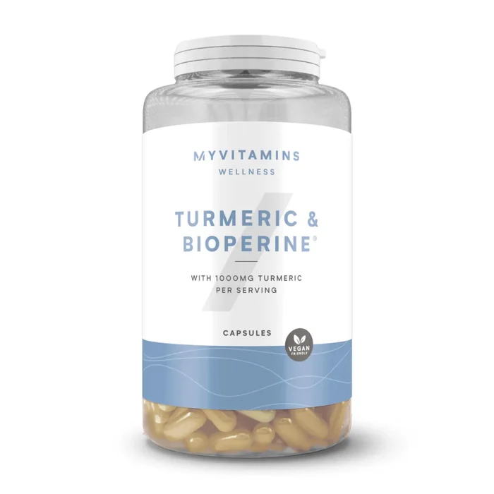 Tabletas de Cúrcuma y Bioperine®