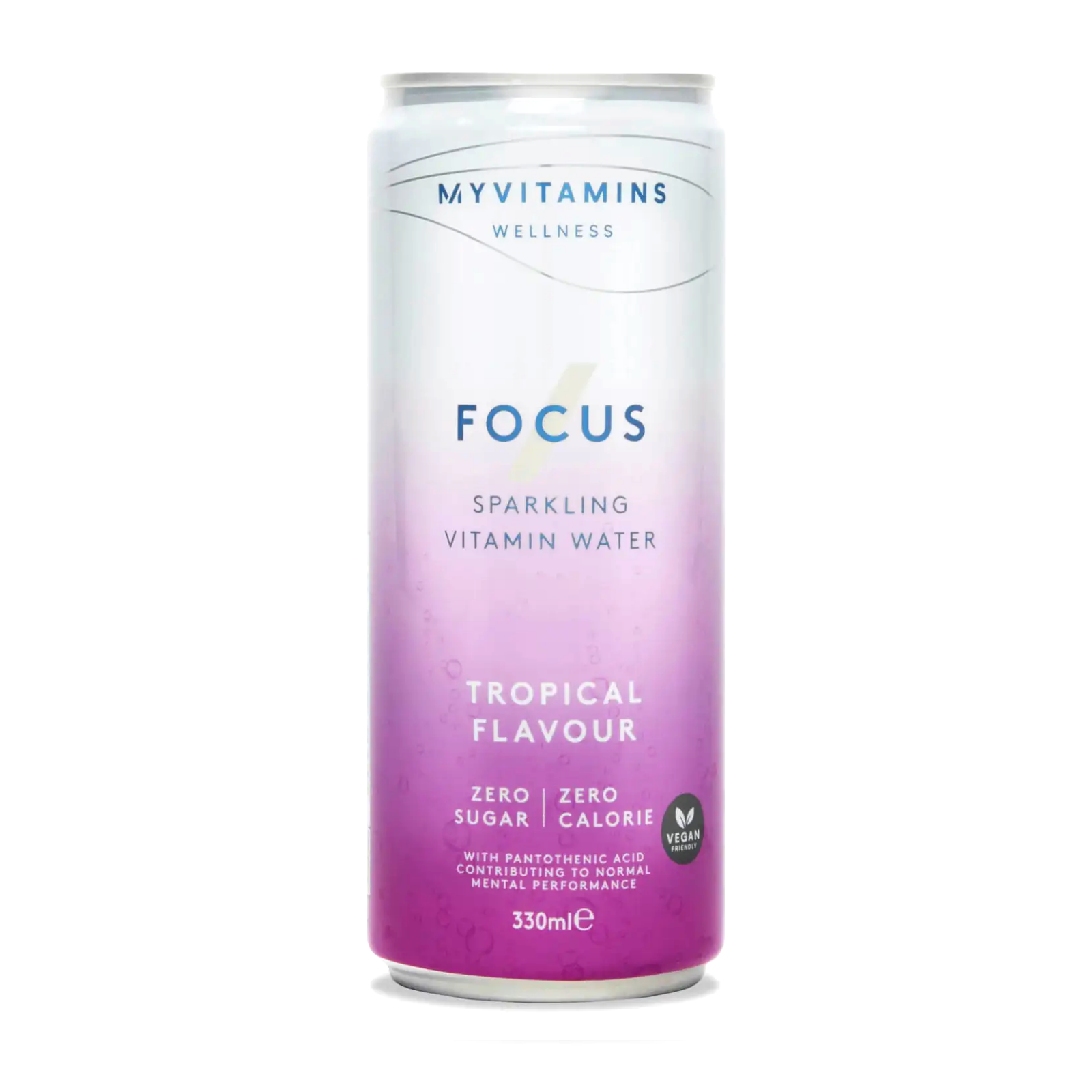 Agua con Gas y Vitaminas - Focus (Lata Individual) - Tropical Imagen 1